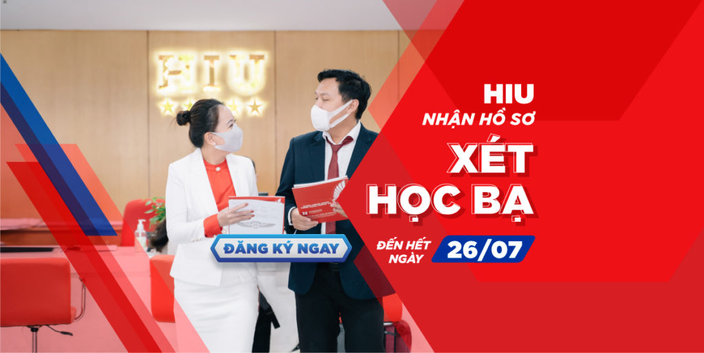 HIU xét tuyển học bạ THPT