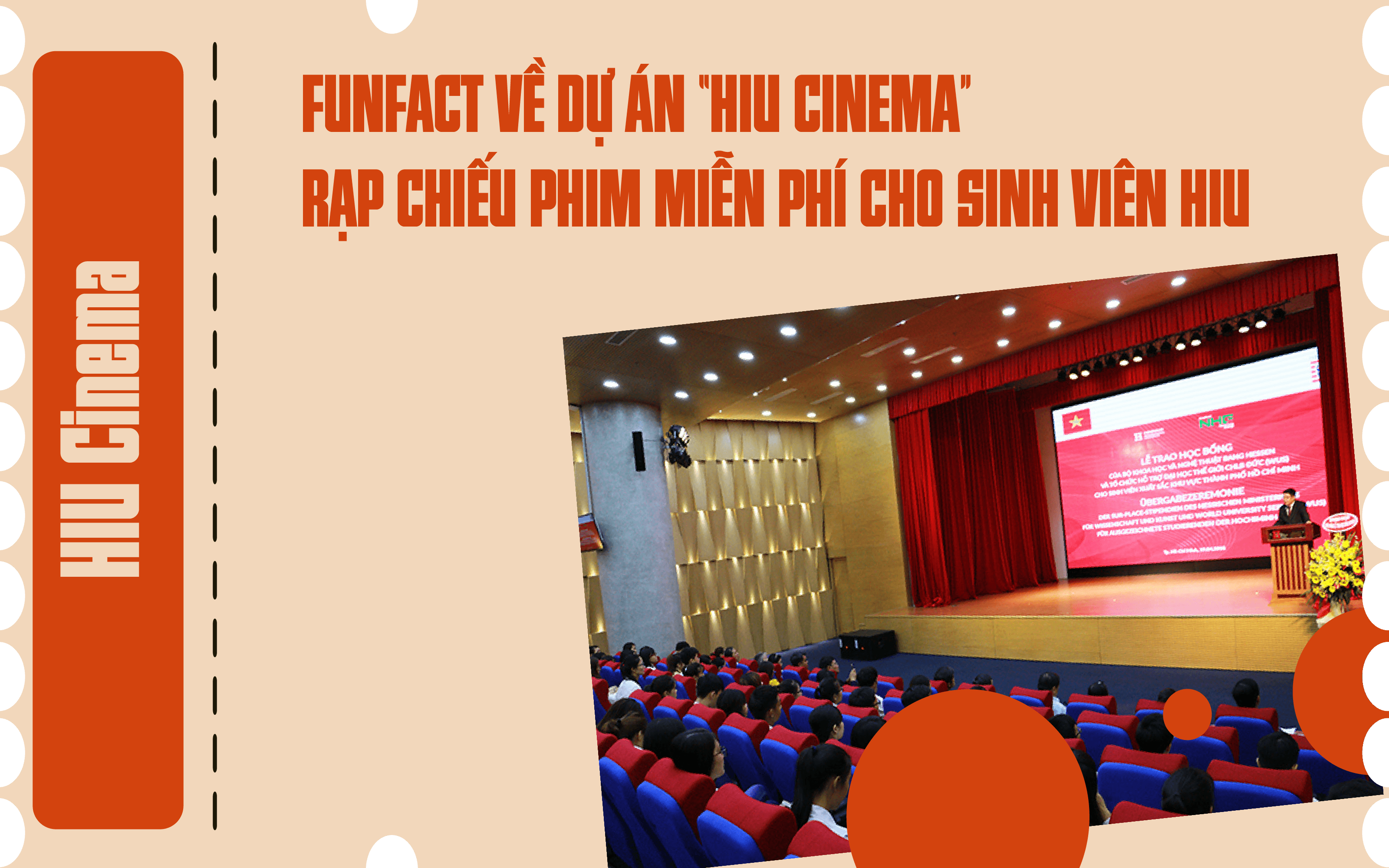 Funfact về dự án “HIU Cinema” – Rạp chiếu phim miễn phí dành cho Sinh viên HIU