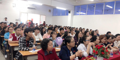 Hình ảnh buổi lễ chào đón tân sinh viên năm 2019