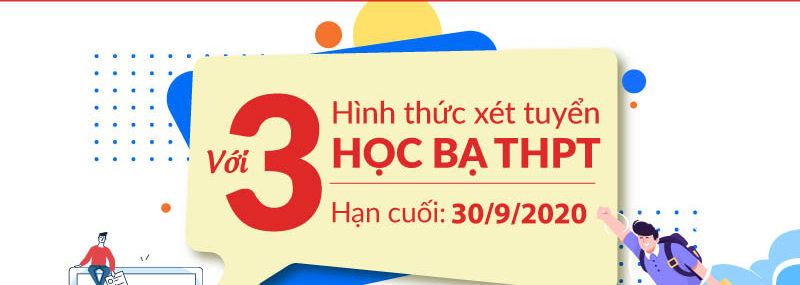 HIU xét tuyển học bạ đợt 6