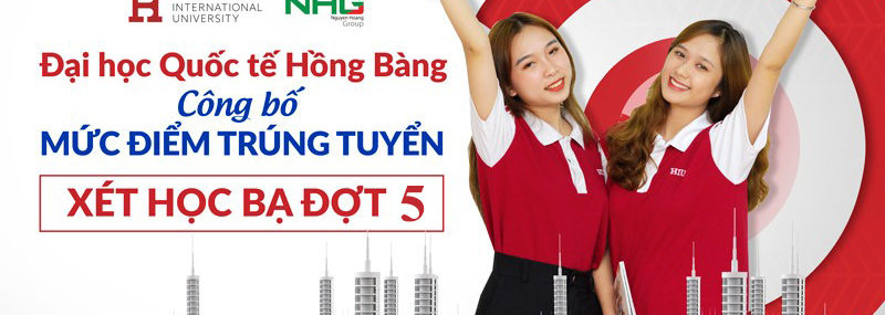 HIU công bố kết quả trúng tuyển xét học bạ đợt 5