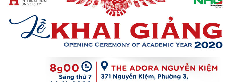 Lễ Khai Giảng Đại học Quốc tế Hồng Bàng 2020