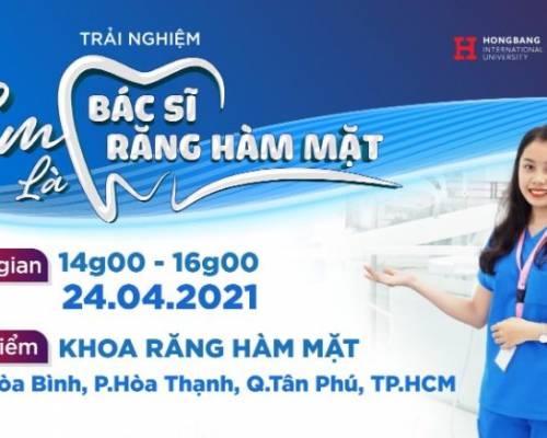 [Sự Kiện] Đăng ký tham gia chương trình “Em là Bác sĩ Răng Hàm Mặt”