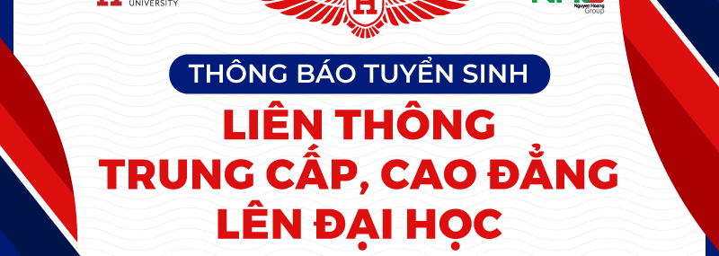 Đại học Quốc tế Hồng Bàng tuyển sinh liên thông