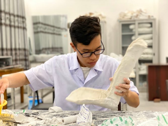 Võ Nhật Nam, cử nhân Phục hồi Chức năng, chuyên ngành Vật lý Trị liệu