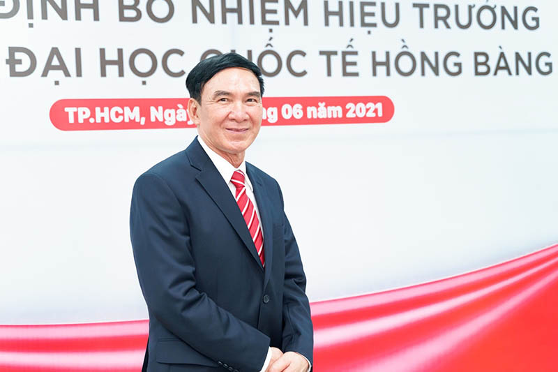 PGS.TS Phạm Văn Lình - tân hiệu trưởng Trường Đại học Quốc tế Hồng Bàng - Ảnh: VIỆT THÁI