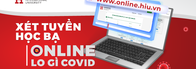 xét học bạ online vào HIU