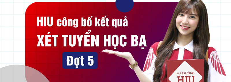 công bố kết quả xét tuyển học bạ