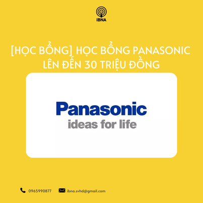 học bổng panasonic
