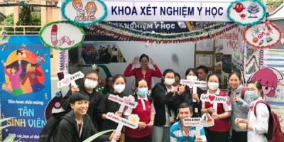 KHOA XNYH ĐẠT GIẢI NHÌ THIẾT KẾ GIAN HÀNG