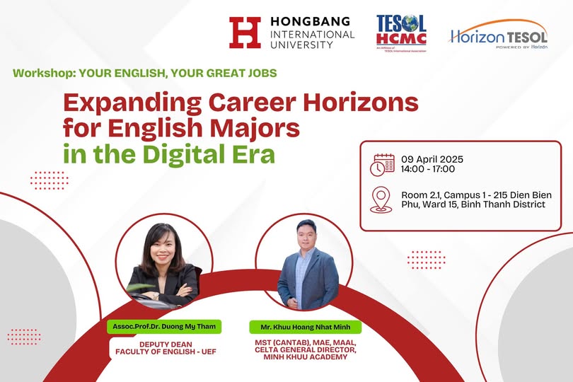 WORKSHOP “YOUR ENGLISH, YOUR GREAT JOBS