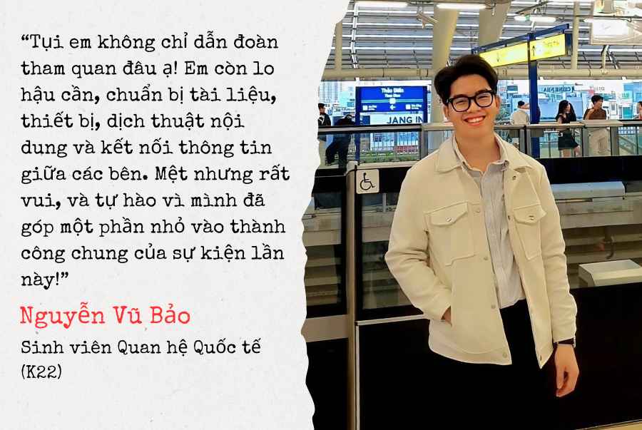 Sinh viên ngành Quan hệ quốc tế HIU