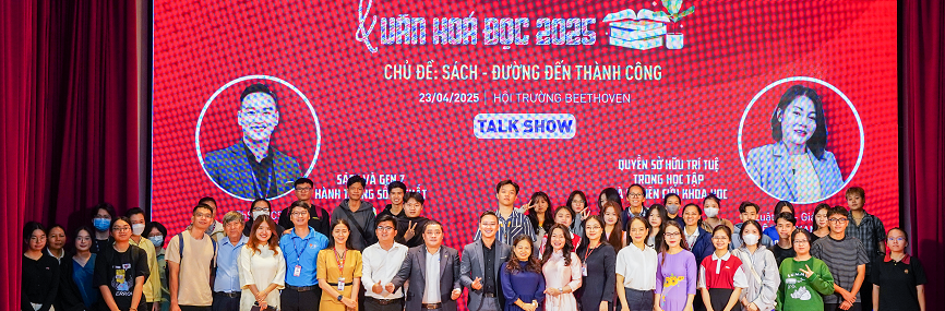 Talkshow “Sách – Đường đến thành công” lan tỏa văn hóa đọc tại HIU