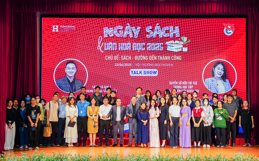 Talkshow “Sách – Đường đến thành công” lan tỏa văn hóa đọc tại HIU