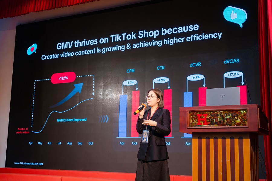Bà Trang Trần (TikTok Việt Nam) giới thiệu "Ecom Playbook 2.0"