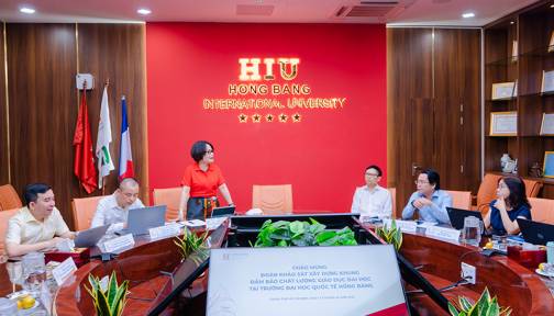 HIU đón tiếp và làm việc với Đoàn Khảo sát của Bộ Giáo dục và Đào tạo