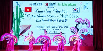Sôi nổi Chương trình Giao lưu Văn hóa Nghệ thuật Hàn – Việt 2025 tại HIU