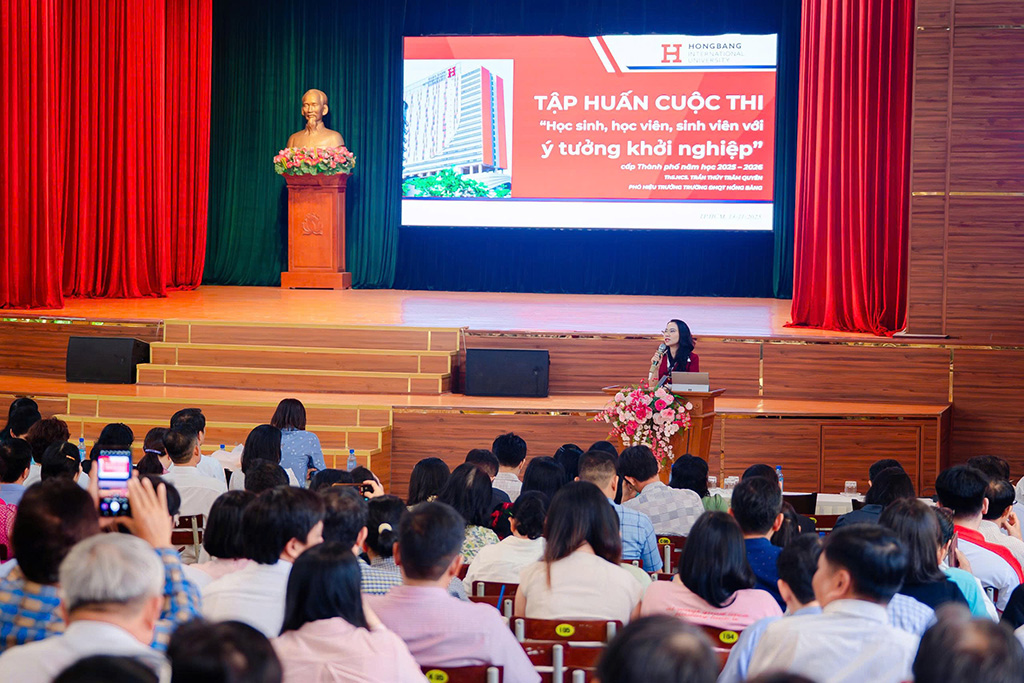 Không gian tập huấn cuộc thi "“Học sinh, học viên, sinh viên với ý tưởng khởi nghiệp”