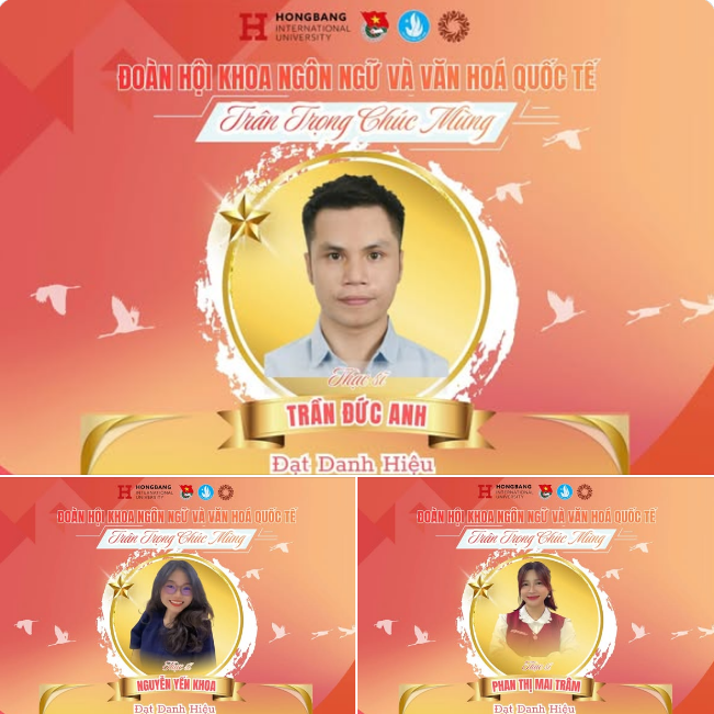 Khoa Ngôn ngữ và Văn hóa Quốc tế tự hào tôn vinh Các nhà giáo trẻ tiêu biểu cấp trường năm 2025