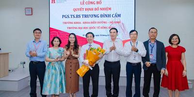 Trường Đại học Quốc tế Hồng Bàng bổ nhiệm Phó Giáo sư, Tiến sĩ vào các vị trí lãnh đạo chủ chốt