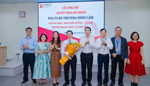 Trường Đại học Quốc tế Hồng Bàng bổ nhiệm Phó Giáo sư, Tiến sĩ vào các vị trí lãnh đạo chủ chốt