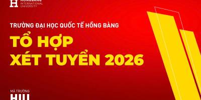 Mã trường, mã ngành và tổ hợp xét tuyển 2026 Trường Đại Học Quốc Tế Hồng Bàng