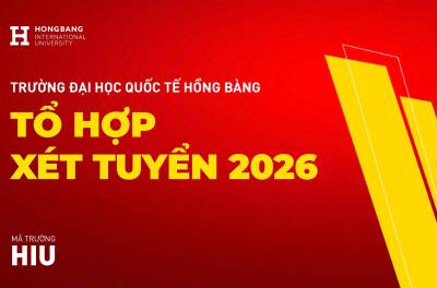 Mã trường, mã ngành và tổ hợp xét tuyển 2026 Trường Đại Học Quốc Tế Hồng Bàng