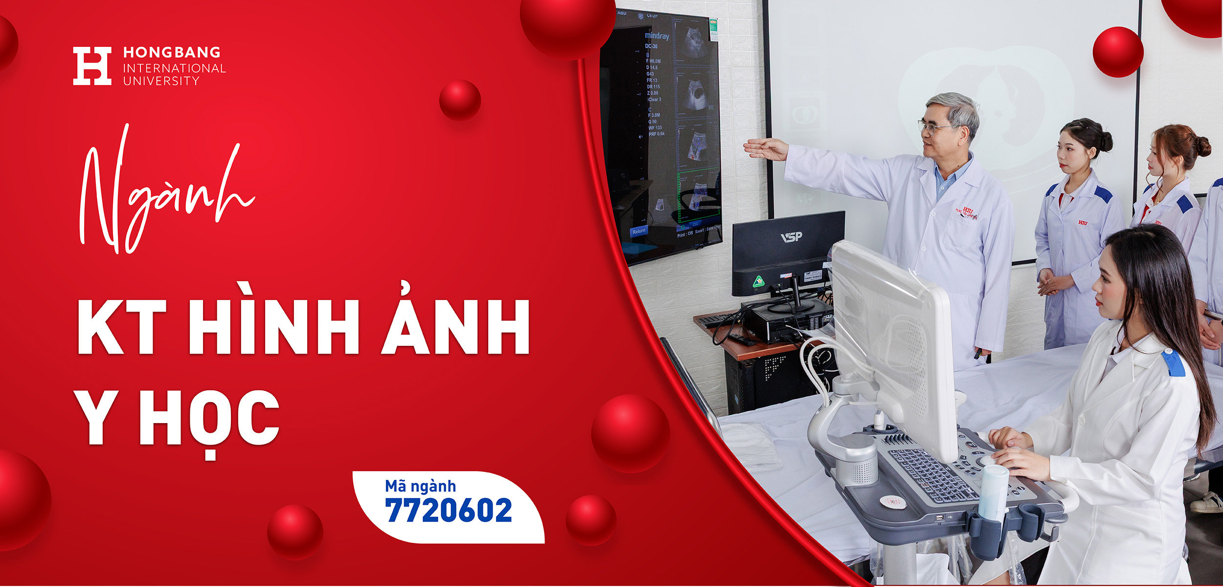 Sinh viên Kỹ thuật hình ảnh y học tại HIU: những "mắt thần" y tế tương lai